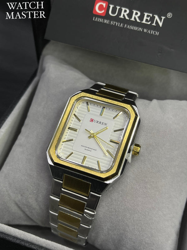 CURREN Classic Steel Chronograph