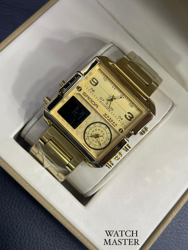 SANDA Gold Chrono Master Watch