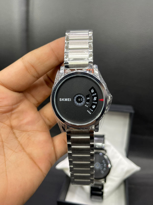 SKMEI Black Vision Disc Watch