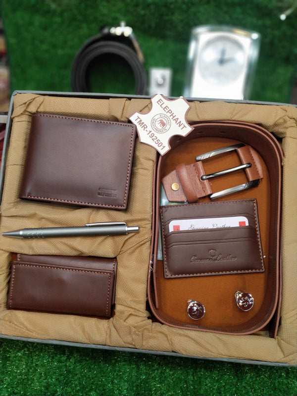 Men’s Executive Leather Gift Set